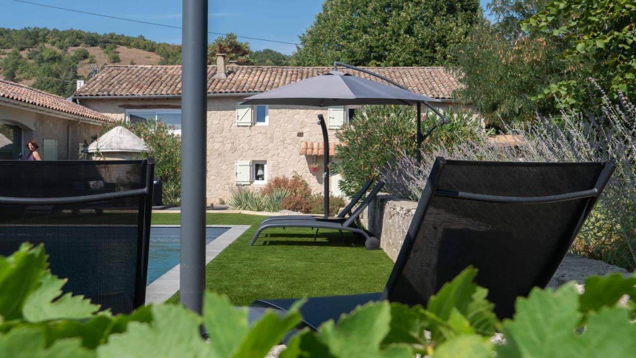 Mas De Chaufondes Bed & Breakfast Crest Exterior foto