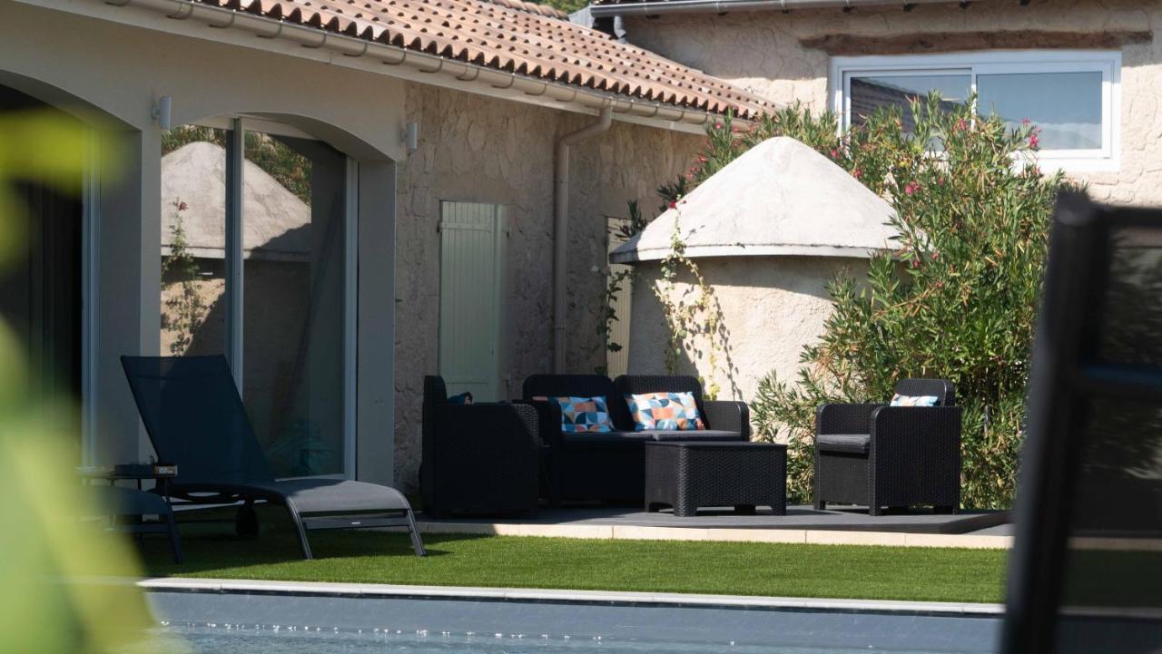 Mas De Chaufondes Bed & Breakfast Crest Exterior foto